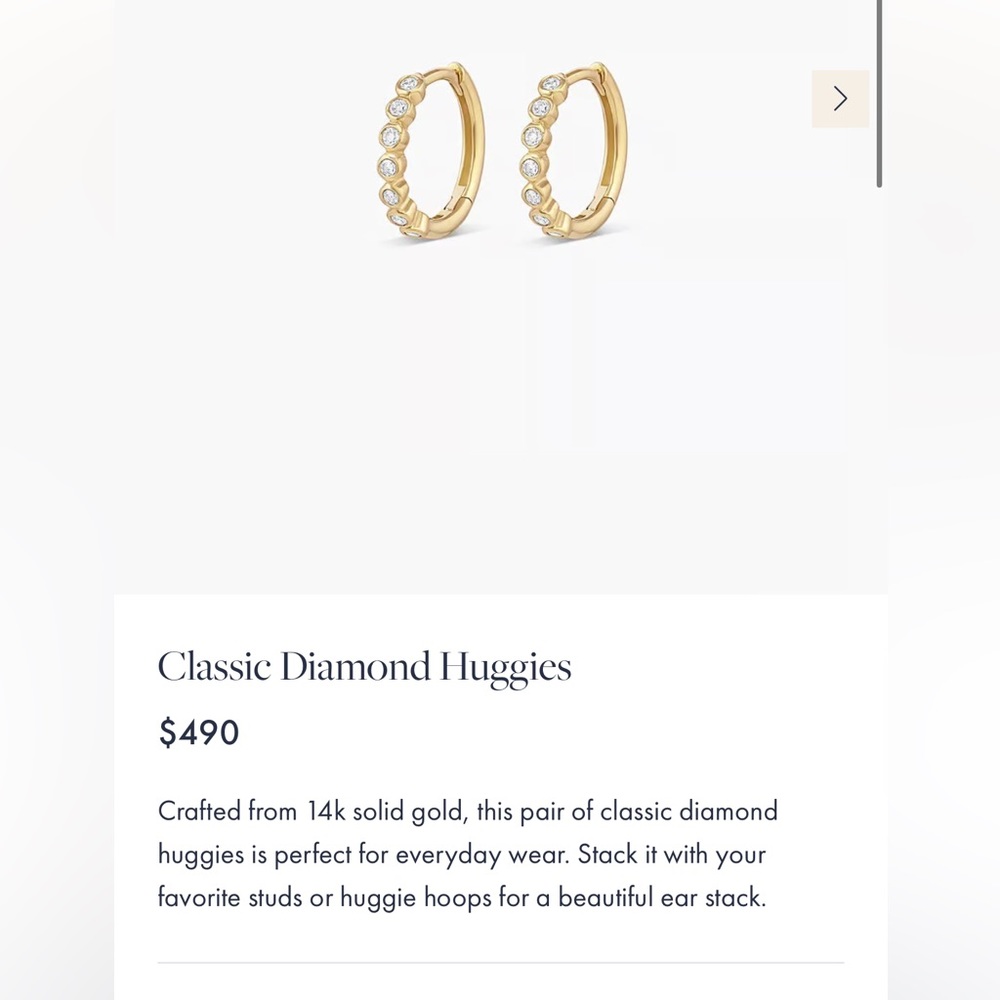 Diamond earrings